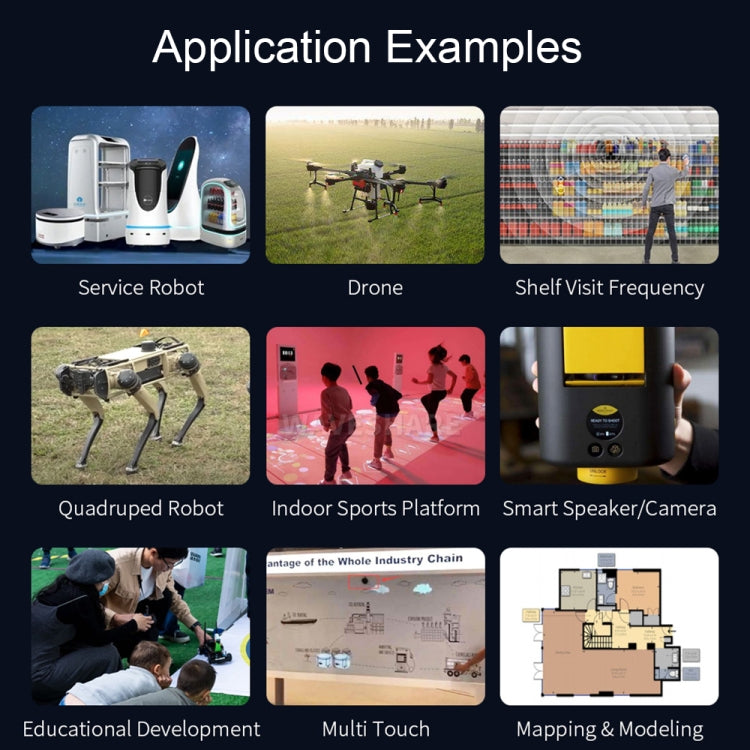 Waveshare 24782 DTOF Laser Lidar Sensor STL27L, 360 Degree Omni-Directional Lidar, UART Bus by Waveshare