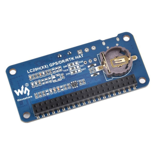 Waveshare For Raspberry Pi LC29H Series Dual-Band L1+L5 Positioning GPS Module, Spec: (AA) GPS HAT by Waveshare