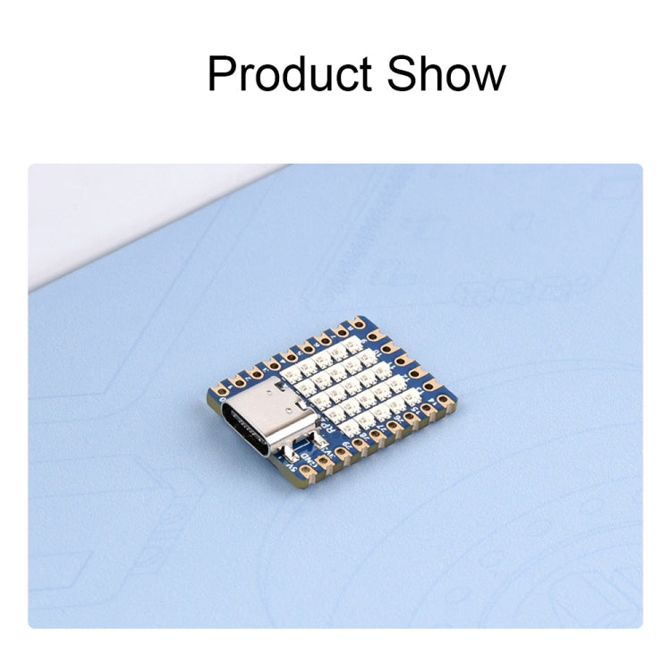 Waveshare 24594 5×5 RGB LED Matrix RP2040 Dual Core Processor Development Board by Waveshare