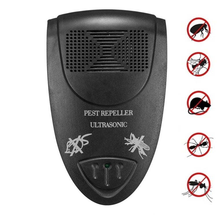 LI-3110 Ultrasonic Electronic Rat Repeller Household Smart Insect Repellent, Style: UK Plug(Black) - Repellents by buy2fix | Online Shopping UK | buy2fix