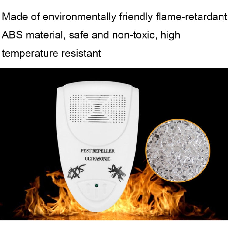LI-3110 Ultrasonic Electronic Rat Repeller Household Smart Insect Repellent, Style: UK Plug(Black) - Repellents by buy2fix | Online Shopping UK | buy2fix