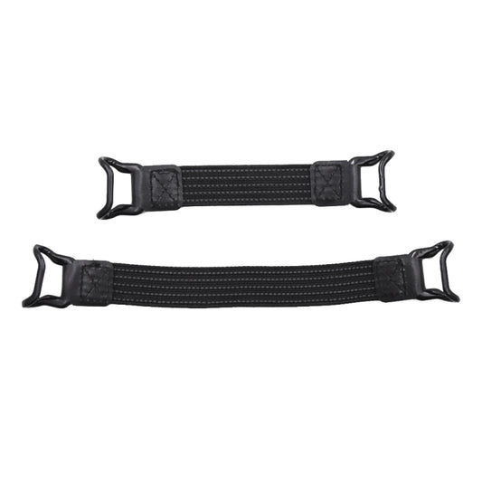 5 PCS Mobile Phone Back Strapping Bracket Lazy Phone And Tablet Back Stick Bracket, Style: 2 x 20cm (Black Iron Buckle) by buy2fix