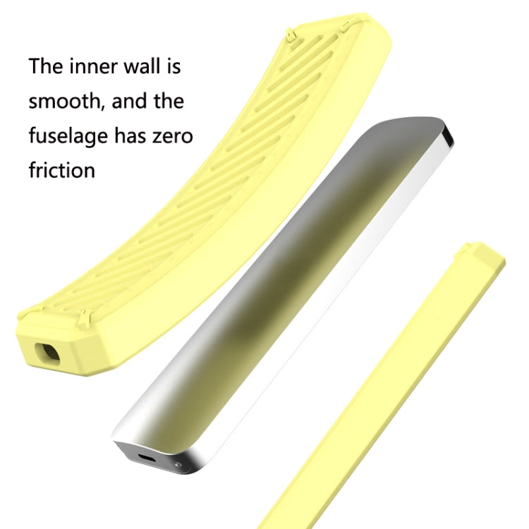 2 PCS Remote Control All-Inclusive Anti-Drop Silicone Protective Cover, Applicable Model: For Apple TV 4K 2021(Yellow) - Remote Control Covers by buy2fix | Online Shopping UK | buy2fix