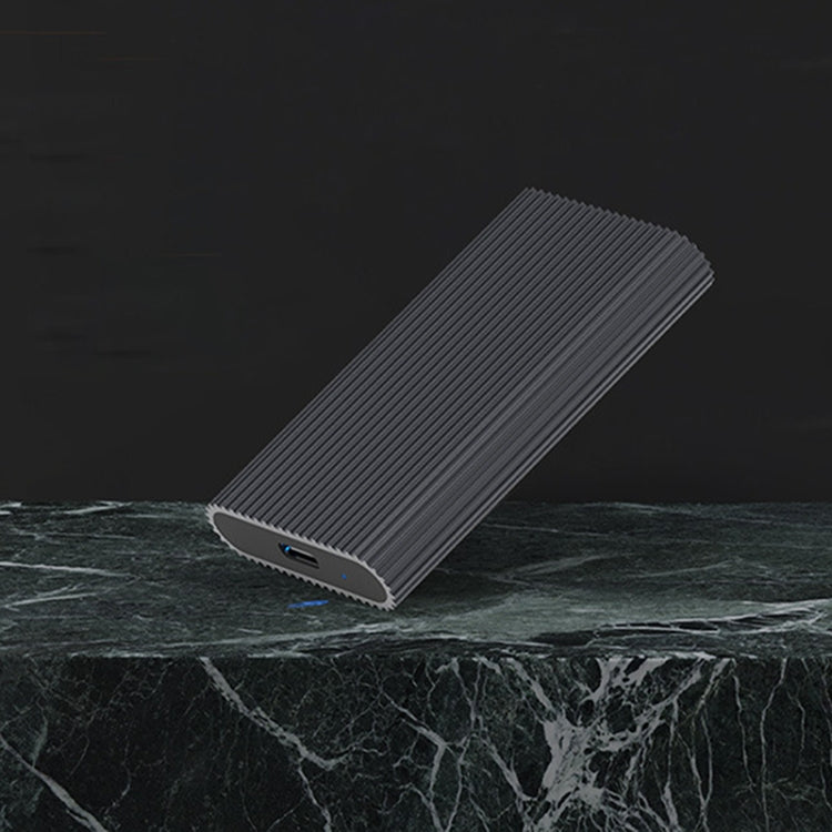 Blueendless M3T MSATA Mobile Hard Disk Box TYPE-C Transfer USB3.1 Notebook Solid Hard Disk Box(Black) - HDD Enclosure by Blueendless | Online Shopping UK | buy2fix