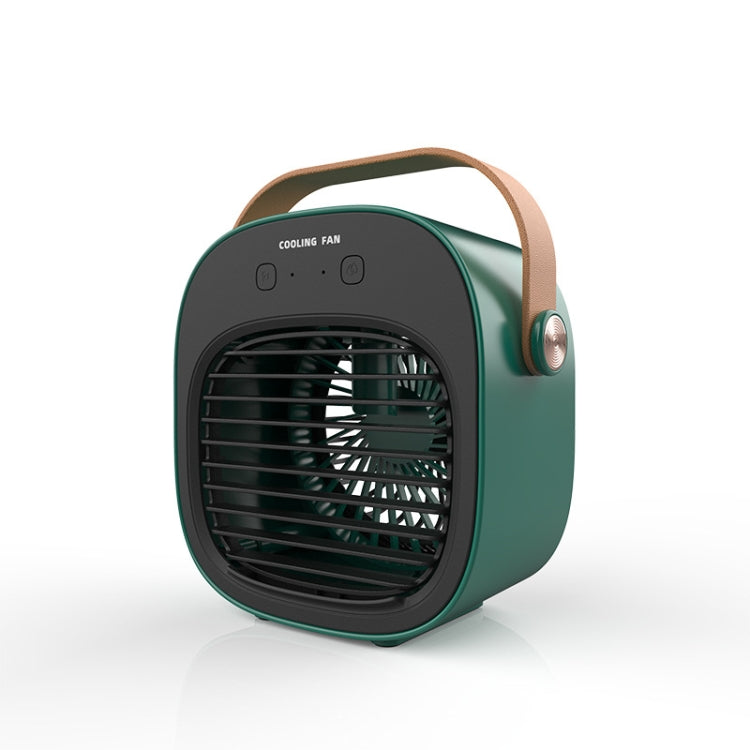 Household USB Portable Humidifying Spray Cooling Fan(Green) - Electric Fans by buy2fix | Online Shopping UK | buy2fix