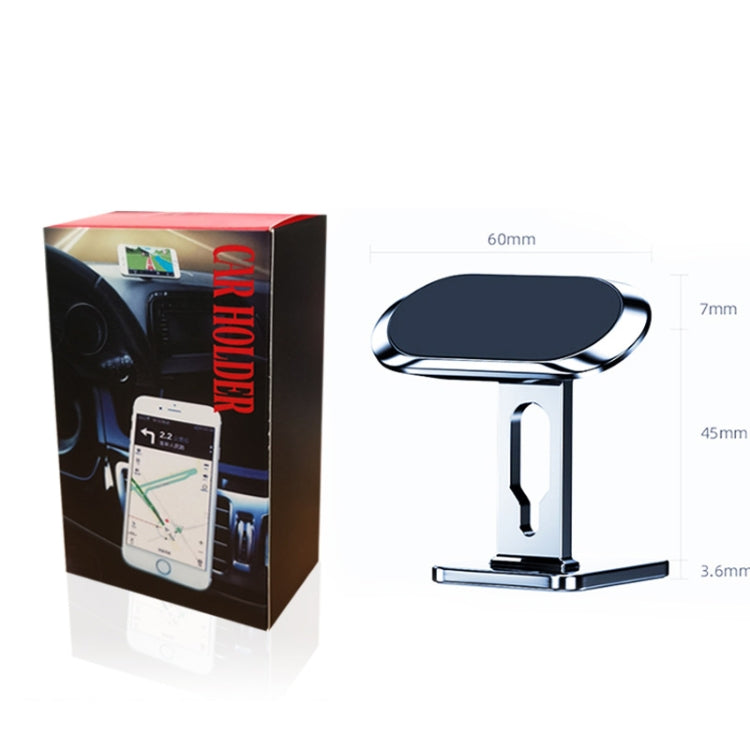 2 PCS Multifunctional Car Phone Holder Magnetic Suction Instrument Panel Navigation Suction Cup Holder, Colour: S17 Black by buy2fix