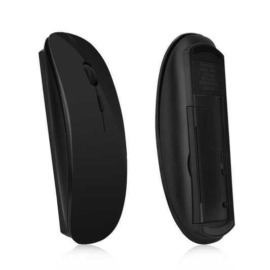 MF-822 2.4G Wireless Mouse 4 Keys Mute Office Ultra-Thin Mouse(Black) by buy2fix