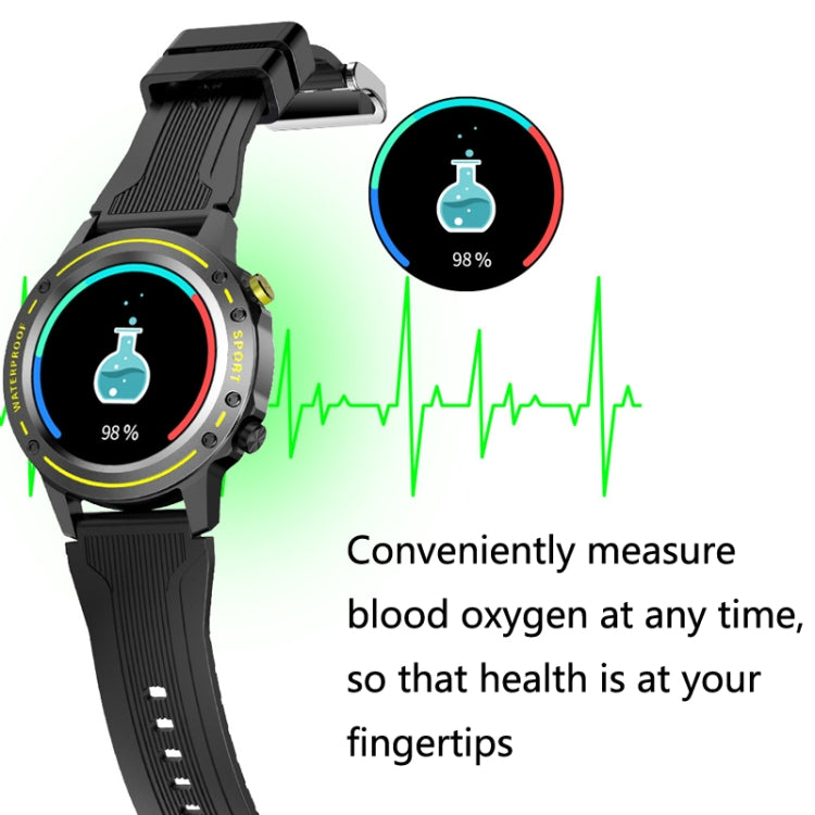 OD-1 Heart Rate Sphygmomanometer Step Body Temperature Waterproof High-Quality Speaker Bluetooth Call Bracelet(Red) - Smart Wristbands by buy2fix | Online Shopping UK | buy2fix
