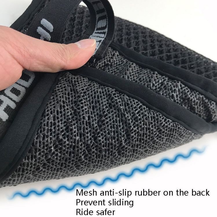 HOUZHI MTZT1010 Motorcycle Sun Insulation Cushion 3D Grid Breathable Sweating Cool Seat Cover, Style: Double Layer S - Seat Covers by buy2fix | Online Shopping UK | buy2fix