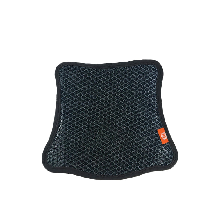 HOUZHI MTZT1010 Motorcycle Sun Insulation Cushion 3D Grid Breathable Sweating Cool Seat Cover, Style: Double Layer M - Seat Covers by buy2fix | Online Shopping UK | buy2fix