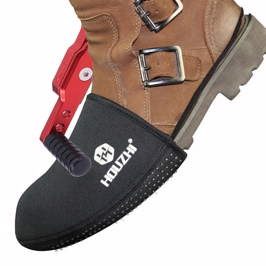 HOUZHI MTFJ1030 Motorcycle Gear Rod Shoe Cover Non-Slip Stain-Resistant And Waterproof Shoe Cover, Size: M(Black) by buy2fix