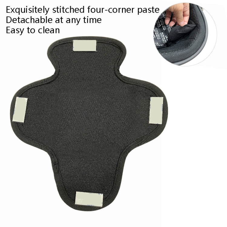 MTTD1028 Riding Breathable Quick-Drying Absorb Sweat Sponge Pad Removable Motorcycle Helmet Pad, Size: One Size(Black) - Helmets by buy2fix | Online Shopping UK | buy2fix