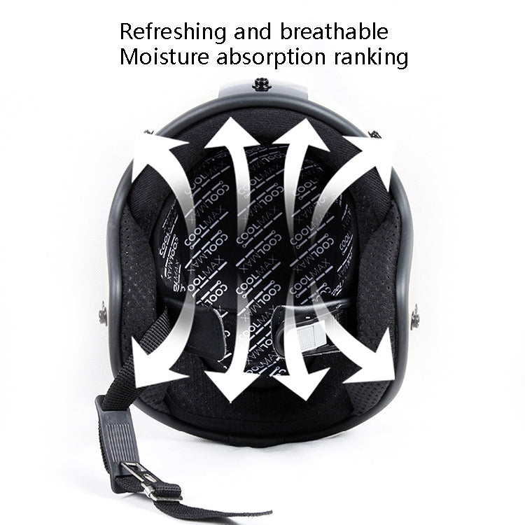 MTTD1028 Riding Breathable Quick-Drying Absorb Sweat Sponge Pad Removable Motorcycle Helmet Pad, Size: One Size(Black) - Helmets by buy2fix | Online Shopping UK | buy2fix