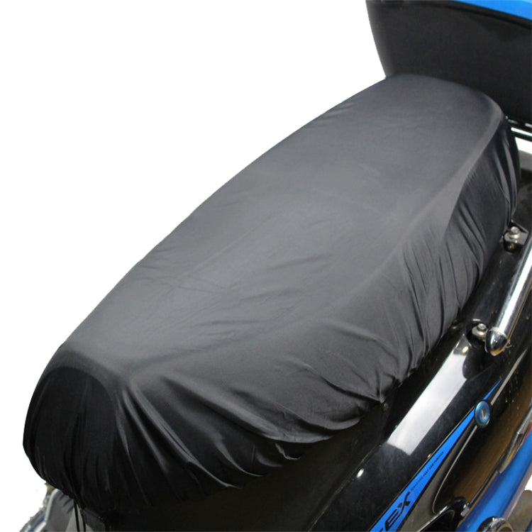 MTCZ1003 Motorcycle Cushion Cover Oxford Cloth Lightweight Durable Sun-Proof Heat-Insulating Rainproof Cover, Specification: L(Black) - Seat Covers by buy2fix | Online Shopping UK | buy2fix