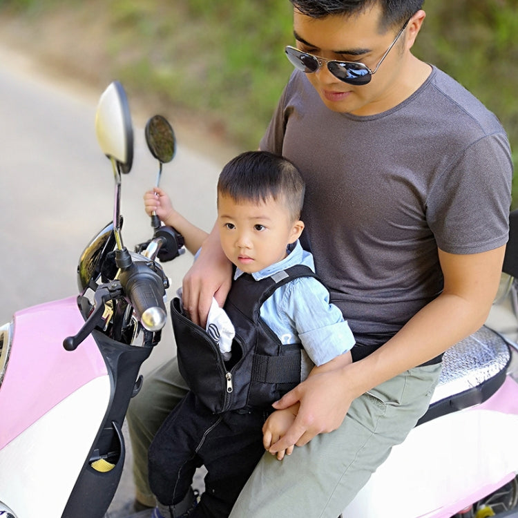 MTBD1063 Electric Motorcycle Seat Belt Child Seat Belt Baby Strap(Black) by buy2fix