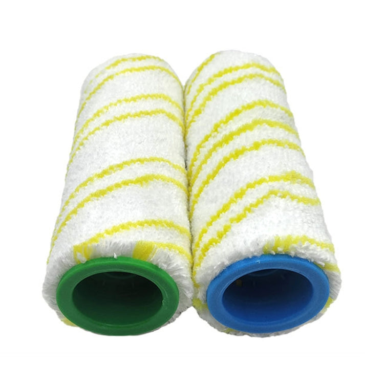 1 Pair HJ-PJ-0118 Washing Machine Accessories Cleaning Brush Roller Set For Ka/Rcher FC3D FC5 - Other Accessories by buy2fix | Online Shopping UK | buy2fix