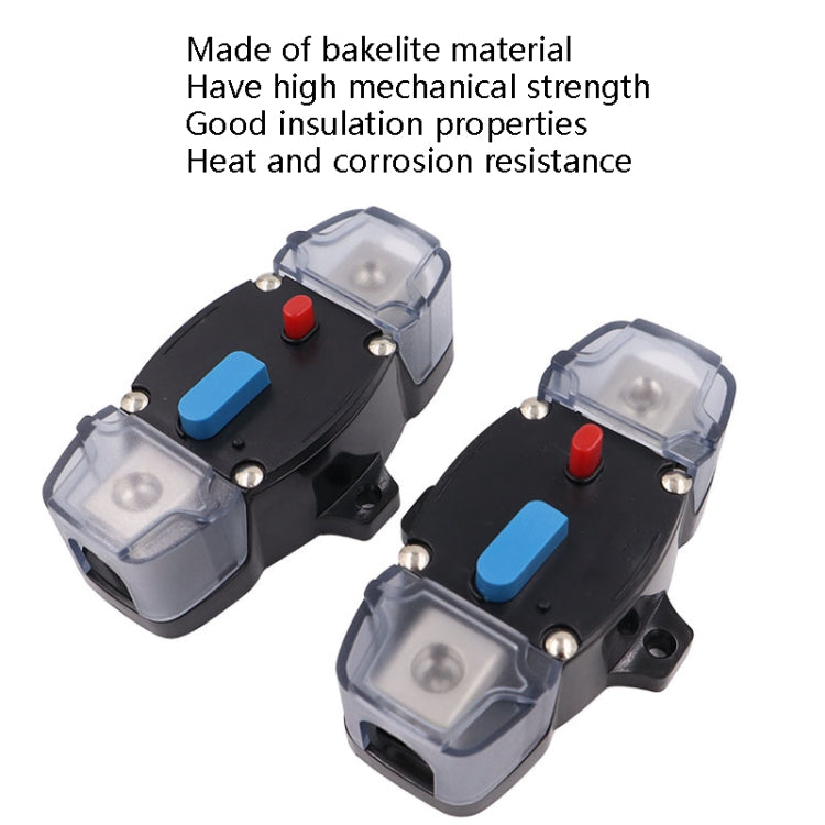 CB8 Car Route Yacht Ship Audio Refit Automatic Circuit Breaker Power Circuit Protection Insurance Switch, Specification: 300A - Fuse by buy2fix | Online Shopping UK | buy2fix