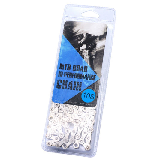 Mountain Road Bike Chain Electroplating Chain, Specification: 10 Speed by buy2fix