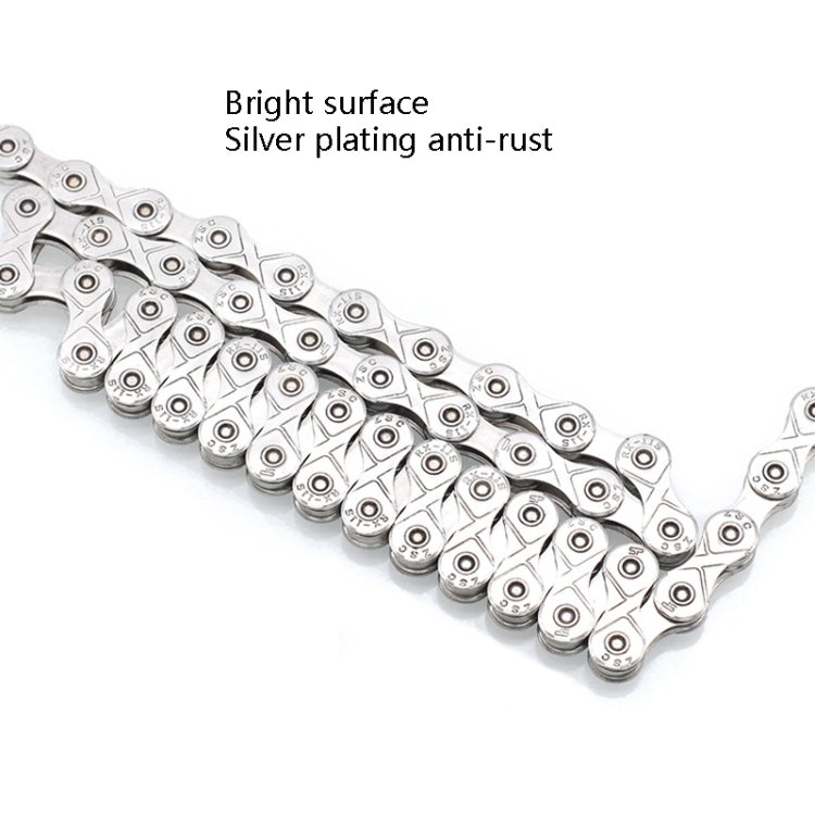 Mountain Road Bike Chain Electroplating Chain, Specification: 11 Speed - Bicycle Chains & Rounds by buy2fix | Online Shopping UK | buy2fix