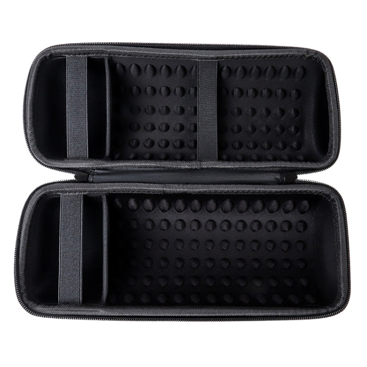 P403 For JBL Pulse 4 EVA Speaker Protective Cover Storage Box Outdoor Portable Bag With Shoulder Strap & Carabiner(Black) - Protective Case by buy2fix | Online Shopping UK | buy2fix