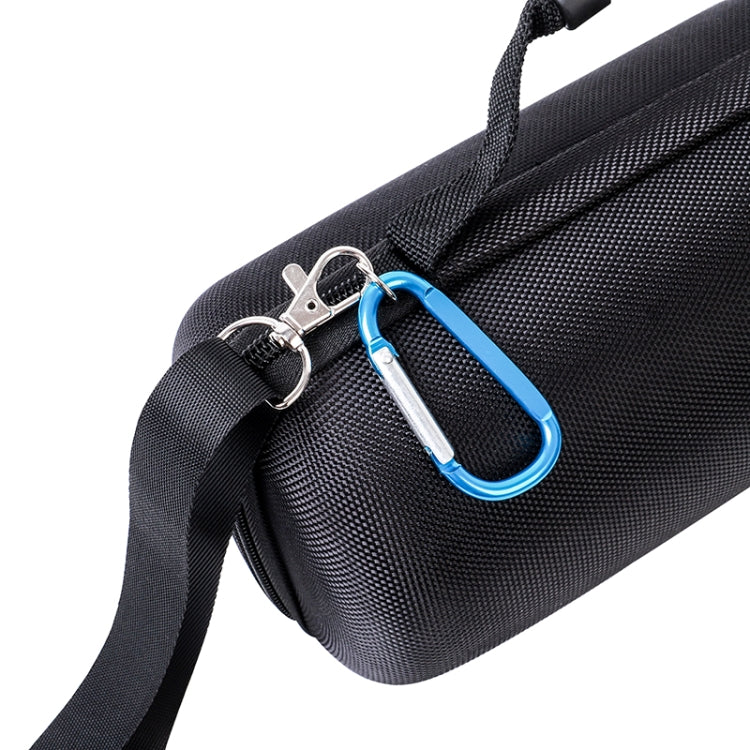 P403 For JBL Pulse 4 EVA Speaker Protective Cover Storage Box Outdoor Portable Bag With Shoulder Strap & Carabiner(Black) - Protective Case by buy2fix | Online Shopping UK | buy2fix