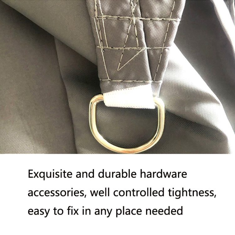 Outdoor Garden Sunshade Sail Waterproof Anti-UV Canopy, Size: 2m x 4m(Beige) - Tents & Accessories by buy2fix | Online Shopping UK | buy2fix