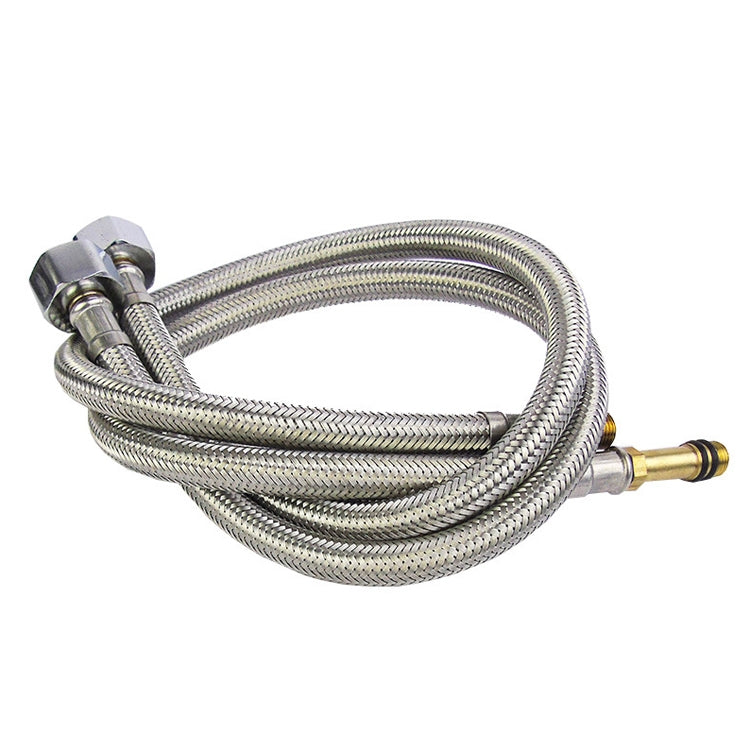 Weave Stainless Steel Flexible Plumbing Pipes Cold Hot Mixer Faucet Water Pipe Hoses High Pressure Inlet Pipe, Specification: 70cm 3.5cm Copper Rod - Water Heaters Parts by buy2fix | Online Shopping UK | buy2fix