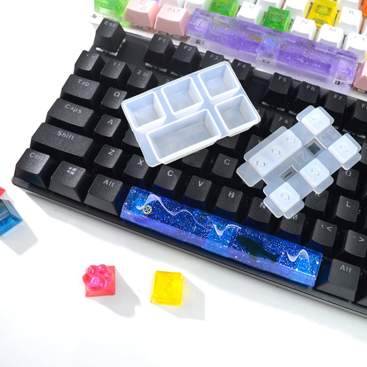 2 PCS DIY Keycap Silicone Mold OEM Mechanical Keyboard Silicone Mold, Style: MD3523 - Arts & Crafts by buy2fix | Online Shopping UK | buy2fix