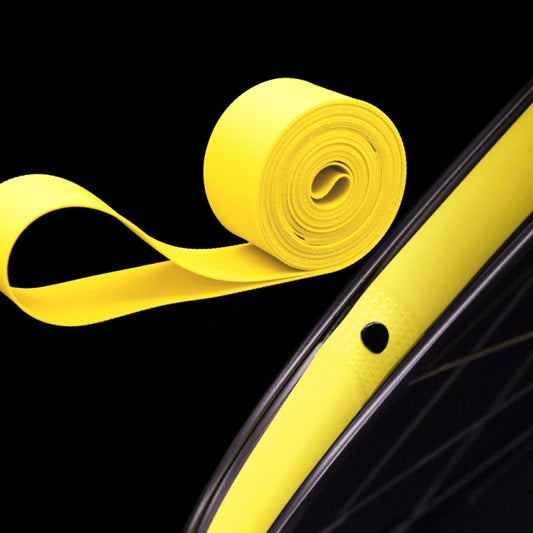 10 PCS Road Mountain Bike Anti-Stab Tire Pad Bicycle Wheel Set PVC Spoke Lining Tape, Colour: Yellow(29inch x 18mm) by buy2fix