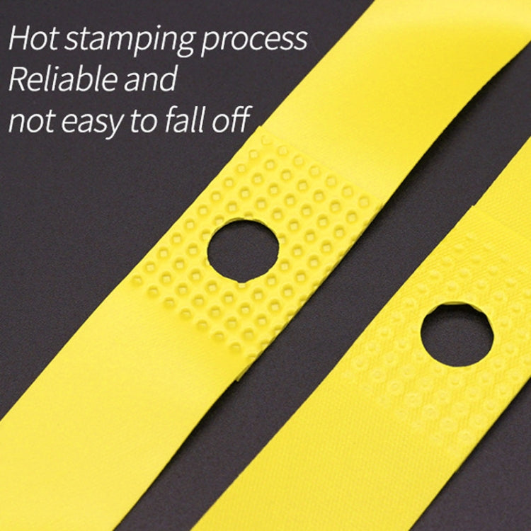 10 PCS Road Mountain Bike Anti-Stab Tire Pad Bicycle Wheel Set PVC Spoke Lining Tape, Colour: Yellow(26inch x 18mm) by buy2fix