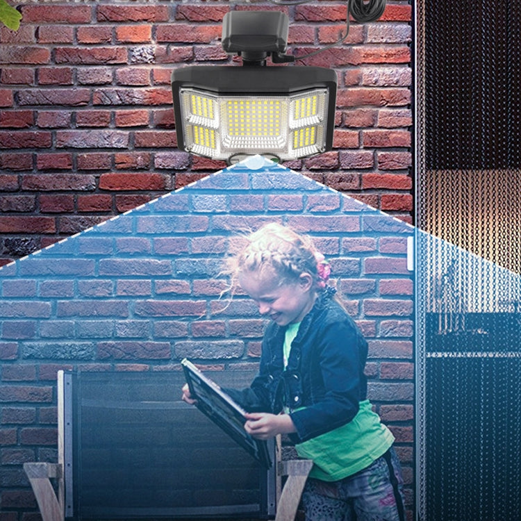 TG-TY085 Solar Outdoor Human Body Induction Wall Light Household Garden Waterproof Street Light wIth Remote Control, Spec: 96 LED Separated by buy2fix