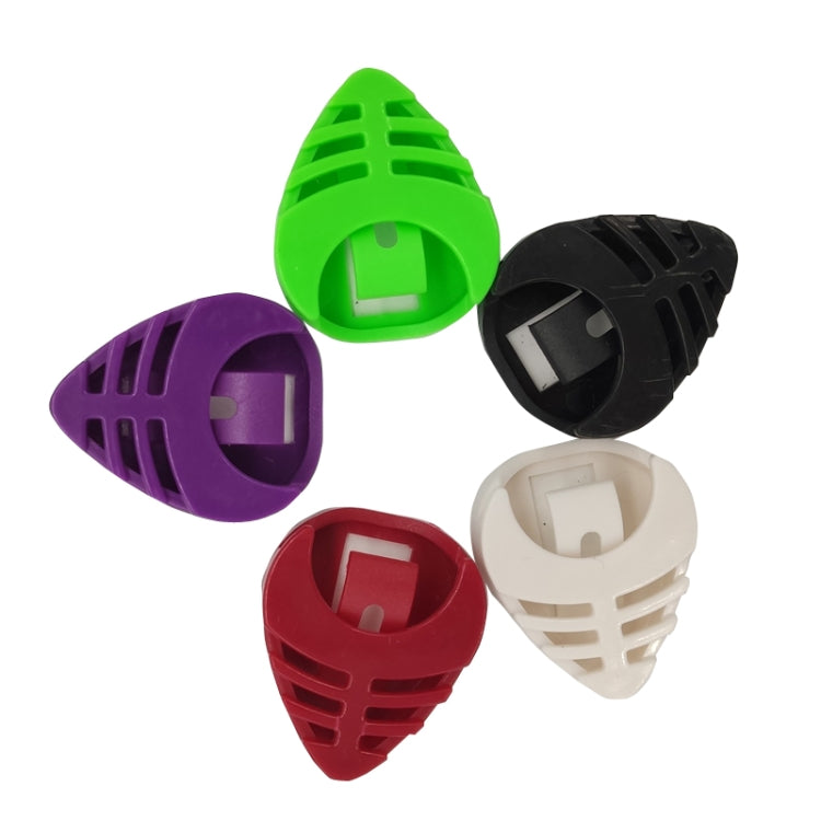 5 PCS Multicolor Plastic Ukulele Pick Box, Color Random Deliverty - String Instrument Accessories by buy2fix | Online Shopping UK | buy2fix