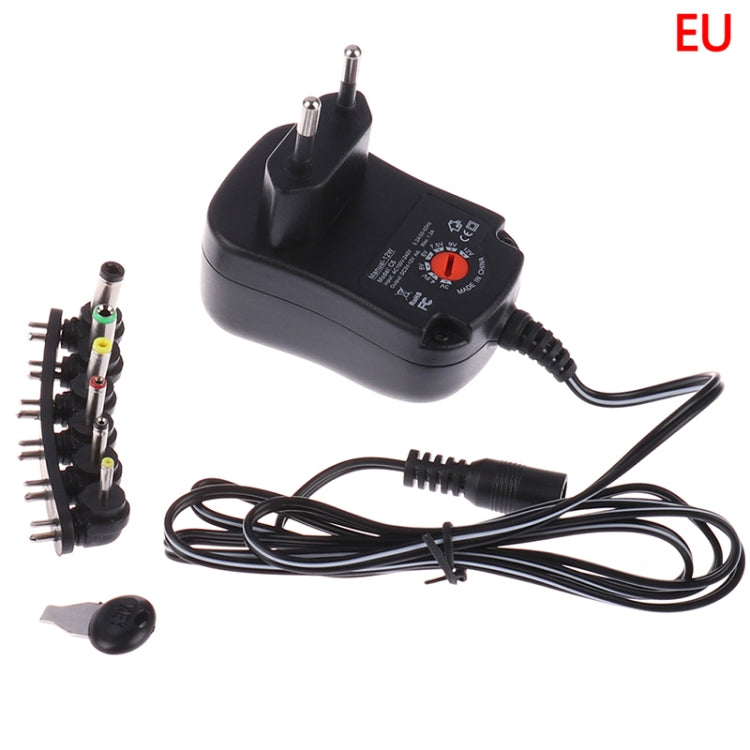 C5 3-12V 12W Adjustable Voltage Regulated Switch Power Supply Power Adapter Multifunction Charger With DC Tips(EU Plug) - AC Adapers by buy2fix | Online Shopping UK | buy2fix