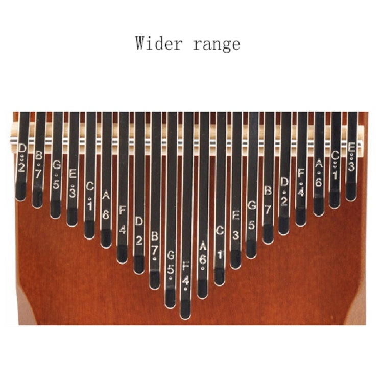 21-Tone Thumb Piano Kalimba Portable Musical Instrument(Wooden Kit) - Keyboard Accessories by buy2fix | Online Shopping UK | buy2fix