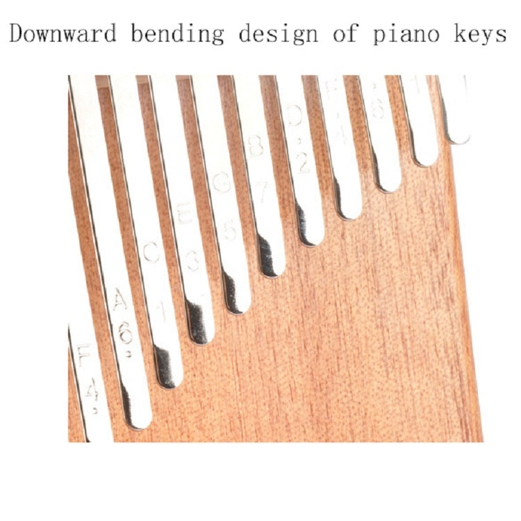 21-Tone Thumb Piano Kalimba Portable Musical Instrument(Wooden Kit) - Keyboard Accessories by buy2fix | Online Shopping UK | buy2fix