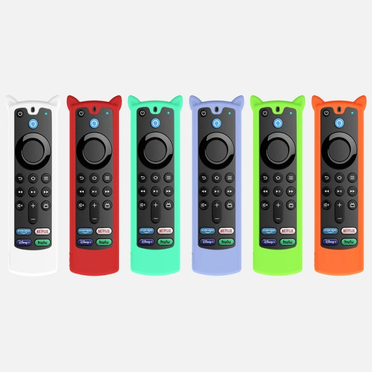 2 PCS Y26 Remote Control Case For Amazon ALEXA Voice Remote 3rd Gen(White) - Remote Control Covers by buy2fix | Online Shopping UK | buy2fix