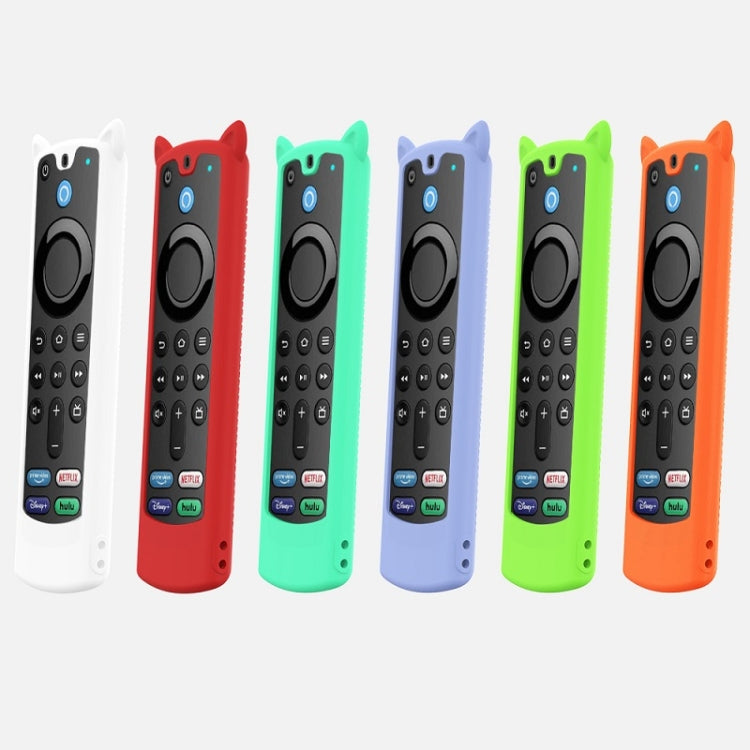 2 PCS Y26 Remote Control Case For Amazon ALEXA Voice Remote 3rd Gen(Red) - Remote Control Covers by buy2fix | Online Shopping UK | buy2fix