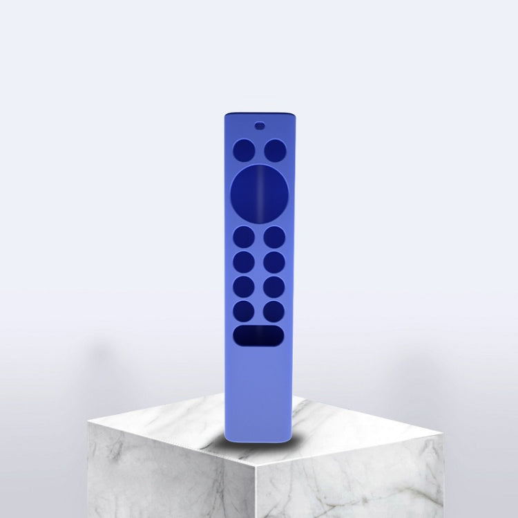 2 PCS Y7 Remote Control Silicone Protective Cover For NVIDIA Shield TV Pro/4K HDR(Blue) - Remote Control Covers by buy2fix | Online Shopping UK | buy2fix