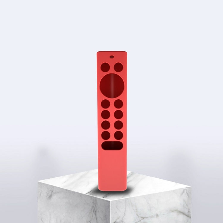 2 PCS Y7 Remote Control Silicone Protective Cover For NVIDIA Shield TV Pro/4K HDR(Red) - Remote Control Covers by buy2fix | Online Shopping UK | buy2fix
