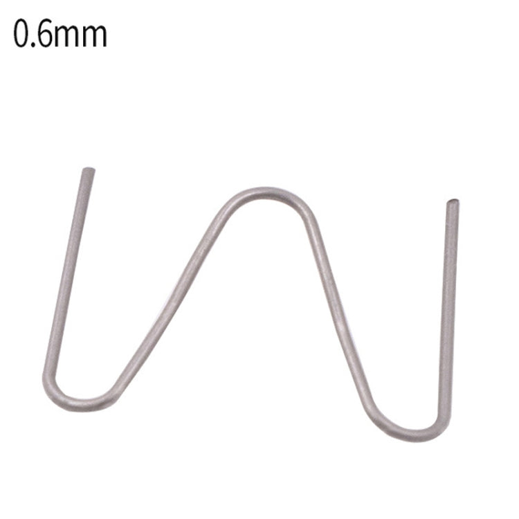 500pcs /Pack Auto Bumper Plastic Repair Welding Machine Hot Melt Plastic Welding Tool Welding Wire Patch, Style: Patch 11 0.6mm - Trunk & Bumper Accessories by buy2fix | Online Shopping UK | buy2fix