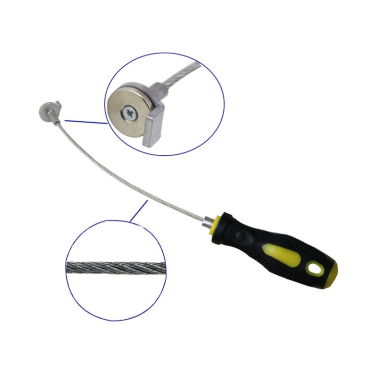 2 PCS Gearbox Oil Bottom Screw Disassembly Tool Magnetic Suction Wrench Auto Repair Tool(Magnetic Wrench) - Hand Tool Sets by buy2fix | Online Shopping UK | buy2fix
