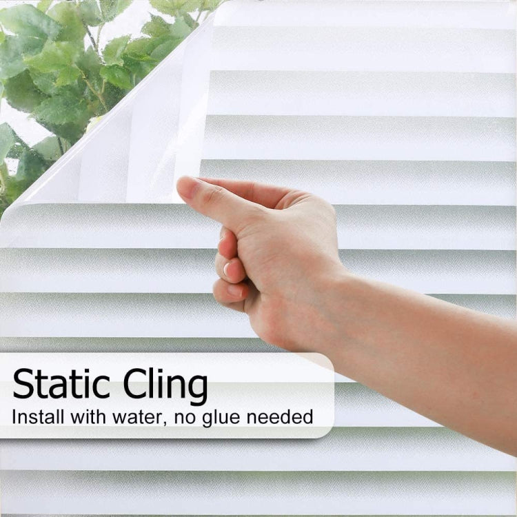 2pcs Office Privacy Glass Film Admiring Removable Large Size Blind Glass Stickers, Specification: 45cm x 1 m - Wall Tile Stickers by buy2fix | Online Shopping UK | buy2fix