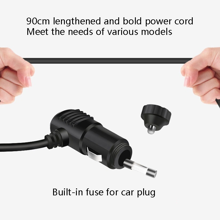 F558 With USB Mobile Phone Charging Car Fan 12/24V Car Truck Double Shaking Head Fan(Double Head 24V) - Heating & Fans by buy2fix | Online Shopping UK | buy2fix