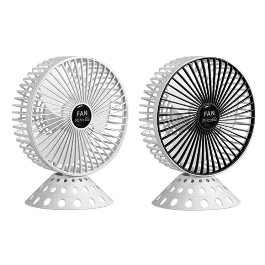USB Desktop Fan Mini Home Dormitory Portable Fan, Colour: 6 Inch (White) by buy2fix