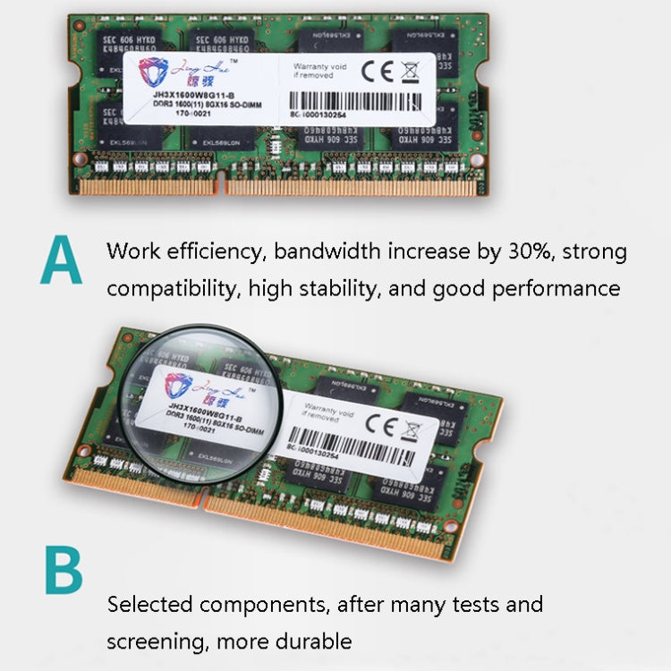 JingHai DDR3 2G Notebook Memory Strip(1333MHz) - RAMs by JingHai | Online Shopping UK | buy2fix
