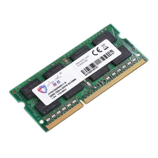 JingHai 1600MHz DDR3L PC3L-12800S 1.35V Low Voltage Notebook Memory Strip, Memory Capacity: 4GB by JingHai