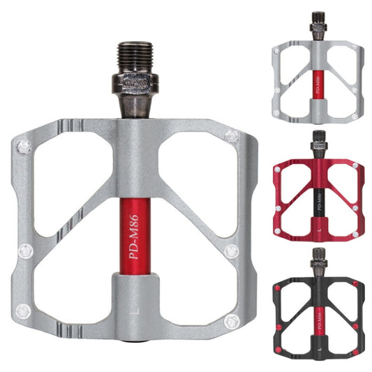 1 Pair PROMEND Mountain Bike Road Bike Bicycle Aluminum Pedals(PD-M86 Red) by PROMEND