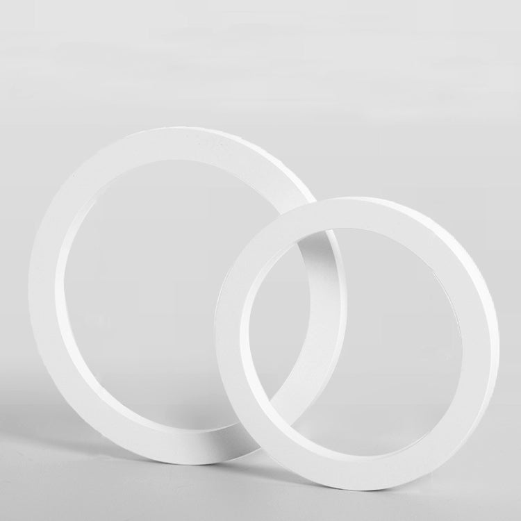 Dual Circular Rings Solid Wood Geometric Polygon Camera Props Creative Photography Ornaments - Wooden Props by buy2fix | Online Shopping UK | buy2fix