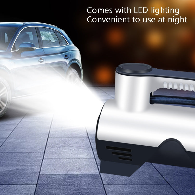 Car Inflatable Pump Portable Small Automotive Tire Refiner Pump, Style: Wired Digital Display With Lamp - Inflatable Pump by buy2fix | Online Shopping UK | buy2fix