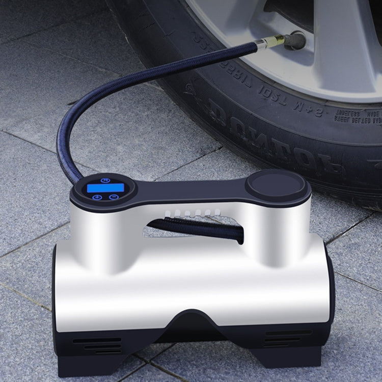 Car Inflatable Pump Portable Small Automotive Tire Refiner Pump, Style: Wireless Digital Display With Lamp - Inflatable Pump by buy2fix | Online Shopping UK | buy2fix